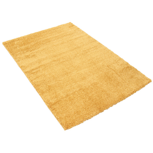 Ebern Designs Elegance Gold Area Rug Wayfair.co.uk